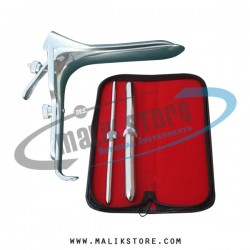 Hegar uterine dilator set 2pieces 7-8, 15-16, grave large